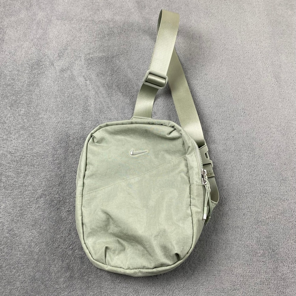 Nike Women Sling Crossbody Bag Sage Green Sportswear Utility